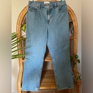 Abercrombie and Fitch the 90s straight ultra high-rise size 14